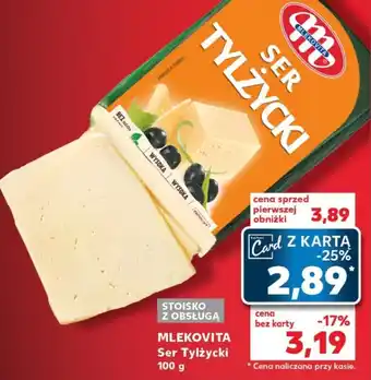 Kaufland MLEKOVITA Ser Tylżycki 100 g oferta