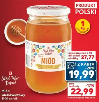 Kaufland Miód wielokwiatowy 1000 g oferta