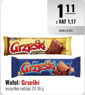 Eurocash Wafel: Grześki 33-36 g oferta
