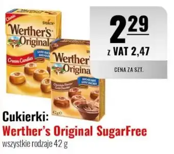 Eurocash Cukierki: Werther's Original SugarFree 42 g oferta