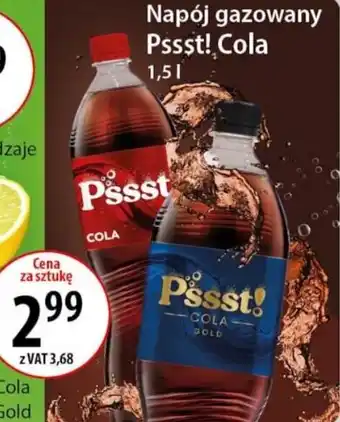 Eurocash Napój gazowany Pssst! Cola 1,5l oferta