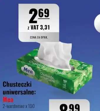 Eurocash Chusteczki uniwersalne Mea 100szt. oferta