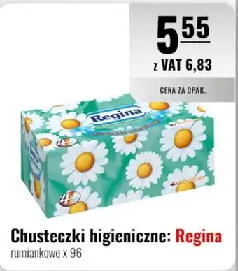 Eurocash Chusteczki higieniczne Regina 96szt. oferta