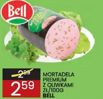 Wafelek MORTADELA PREMIUM Z OLIWKAMI BELL 100G oferta