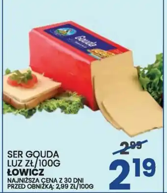 Wafelek SER GOUDA LUZ ŁOWICZ 100G oferta
