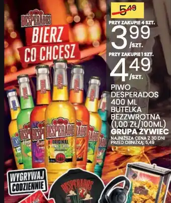 Wafelek PIWO DESPERADOS 400 ML oferta