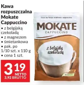 Makro Kawa rozpuszczalna Mokate Cappuccino 110g oferta