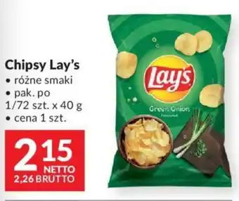 Makro Chipsy Lay's 40g oferta