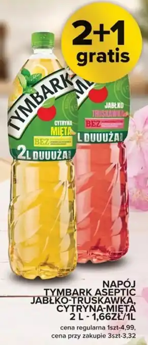 NAPÓJ TYMBARK ASEPTIC JABŁKO-TRUSKAWKA CYTRYNA-MIĘTA 2L