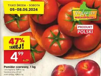 Twój Market Pomidor czerwony 1 kg oferta