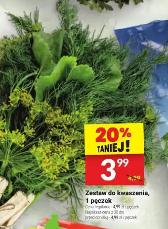 Twój Market Zestaw do kwaszenia 1 pęczek oferta
