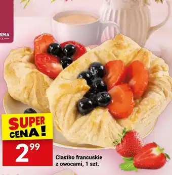 Twój Market Ciastko francuskie z owocami 1 szt. oferta