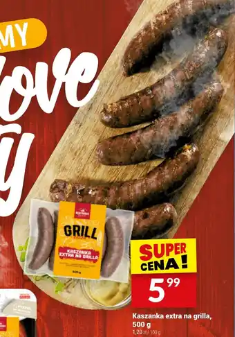 Twój Market Kaszanka extra na grilla 500 g oferta