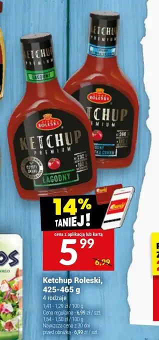 Twój Market Ketchup Roleski 425-465 g oferta