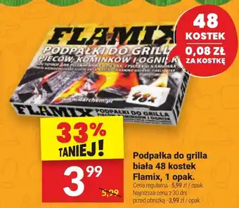 Twój Market Podpałka do grilla biała Flamix 48 kostek oferta