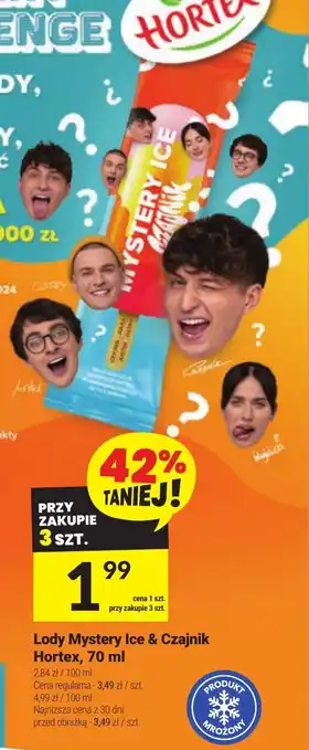 Twój Market Lody Mystery Ice & Czajnik Hortex 70 ml oferta