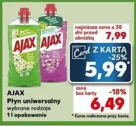Kaufland Płyn do mycia konwalie Ajax Floral Fiesta oferta