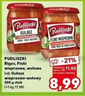 Kaufland Gulasz wołowo-wieprzowy Pudliszki oferta