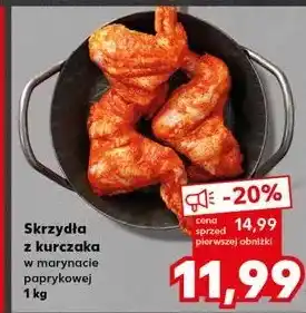 Kaufland Skrzydełka z kurczaka w marynacie paprykowej oferta