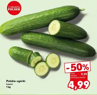 Kaufland Ogórek polski oferta