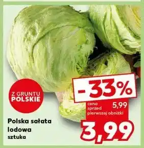 Kaufland Sałata lodowa oferta