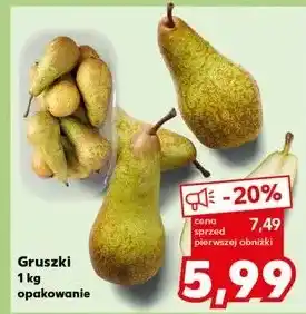 Kaufland Gruszki oferta