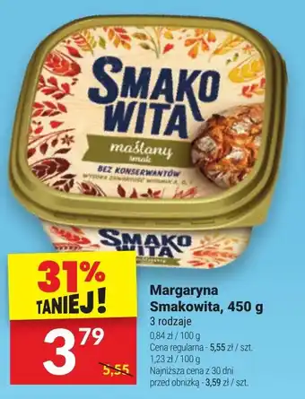 Twój Market Margaryna Smakowita, 450 g oferta
