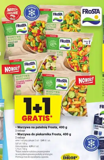 Twój Market Warzywa na patelnię Frosta, 400 g / Warzywa do piekarnika Frosta, 400 g oferta