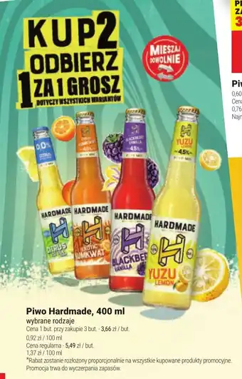 Twój Market Piwo Hardmade, 400 ml oferta