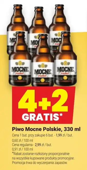 Twój Market Piwo Mocne Polskie, 330 ml oferta