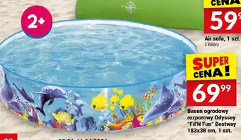 Twój Market Basen ogrodowy rozporowy Odyssey "Fil'N Fun" Bestway 183x38 cm, 1 szt. oferta