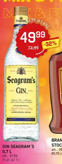 Duży Ben GIN SEAGRAM'S 0,7 L oferta