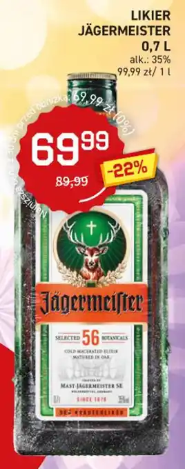 LIKIER JÄGERMEISTER 0,7 L