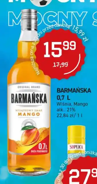 BARMAŃSKA 0,7 L