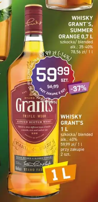 Duży Ben WHISKY GRANT'S 1 L oferta