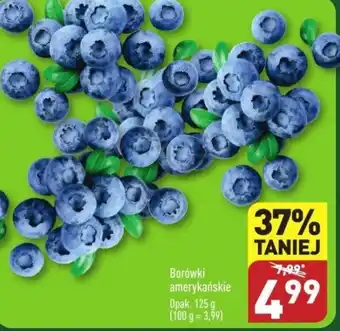ALDI Borówki amerykańskie 125 g oferta