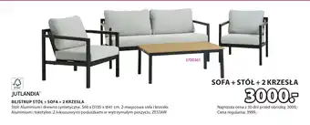 JYSK JUTLANDIA BEJSTRUP STÓŁ + SOFA + 2 KRZESŁA oferta