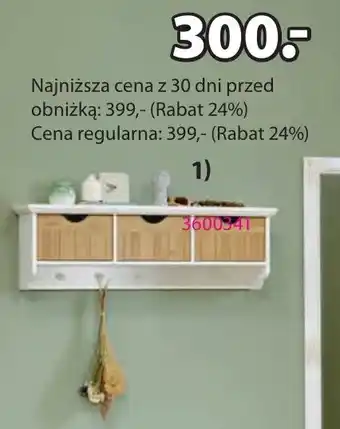 JYSK PÓŁKA WISZĄCA OLDEKROG oferta