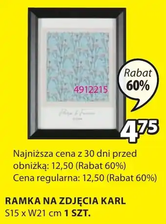 JYSK RAMKA NA ZDJĘCIA KARL oferta