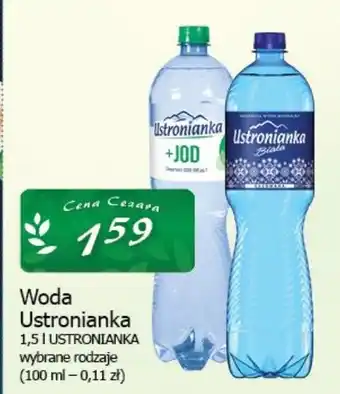 Cezar Delikatesy Woda Ustronianka 1,5 l oferta