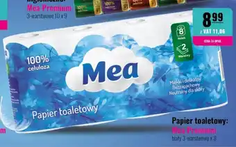 Eurocash Papier toaletowy Mea Premium 8szt oferta