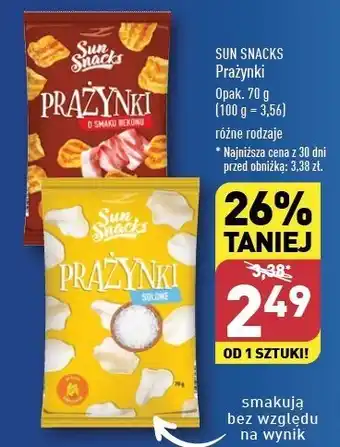 ALDI Prazynki solone oferta