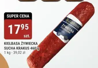 bi1 KIEŁBASA ŻYWIECKA SUCHA KRAKUS 460 g oferta
