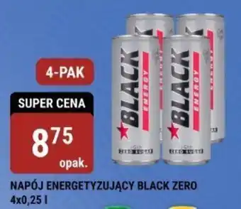 bi1 NAPÓJ ENERGETYZUJĄCY BLACK ZERO 4x0,25l oferta