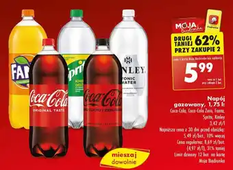 Biedronka Napój gazowany 1,75l oferta