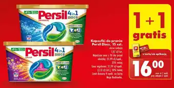 Biedronka Kapsułki do prania Persil Discs 15 szt. oferta