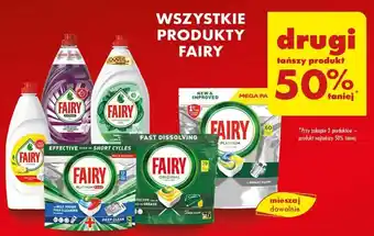 Biedronka WSZYSTKIE PRODUKTY FAIRY oferta
