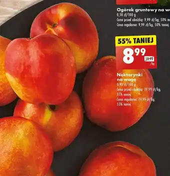 Biedronka Nektarynki 1kg oferta