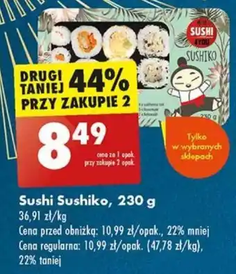 Biedronka Sushi Sushiko 230 g oferta