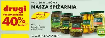 Biedronka WSZYSTKIE OGÓRKI NASZA SPIŻARNIA oferta